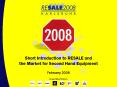Short Introduction to RESALE and the Market for Second Hand Equipment PowerPoint PPT Presentation