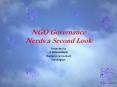 NGO Governance Needs a Second Look PowerPoint PPT Presentation