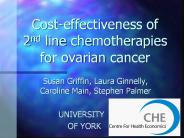 Cost-effectiveness of 2nd line chemotherapies for ovarian cancer