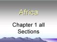 Africa PowerPoint PPT Presentation