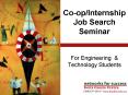 CoopInternship Job Search Seminar PowerPoint PPT Presentation