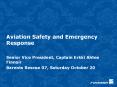 Aviation Safety and Emergency Response PowerPoint PPT Presentation