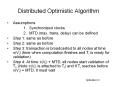 Distributed Optimistic Algorithm PowerPoint PPT Presentation