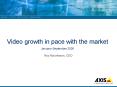 Video growth in pace with the market January-September 2005 PowerPoint PPT Presentation