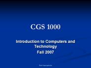 CGS 1000