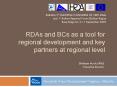 RDAs and BCs as a tool for regional development and key partners at regional level PowerPoint PPT Presentation