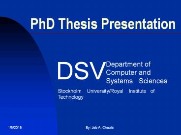 presentation player overlay