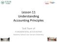 Lesson 11 Understanding Accounting Principles PowerPoint PPT Presentation