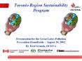 Toronto%20Region%20Sustainability%20Program PowerPoint PPT Presentation
