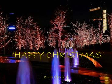 Happy Christmas John Lennon
