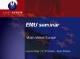 EMU seminar PowerPoint PPT Presentation