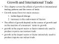 Growth and International Trade PowerPoint PPT Presentation