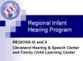 Regional Infant Hearing Program PowerPoint PPT Presentation