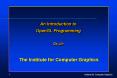 The Institute for Computer Graphics PowerPoint PPT Presentation