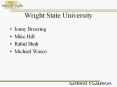 Wright State University PowerPoint PPT Presentation