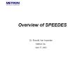Overview of SPEEDES PowerPoint PPT Presentation