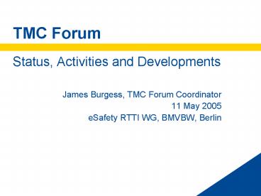 TMC Forum