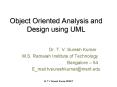 Object Oriented Analysis and Design using UML PowerPoint PPT Presentation