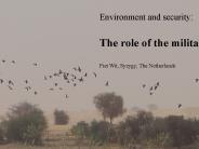 Interactions military - environment