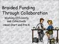 Braided Funding Through Collaboration PowerPoint PPT Presentation