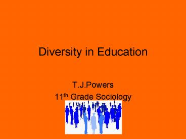 Diversity in Education