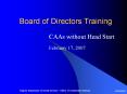 Board of Directors Training PowerPoint PPT Presentation