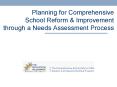 Planning for Comprehensive School Reform PowerPoint PPT Presentation