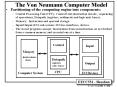 The Von Neumann Computer Model PowerPoint PPT Presentation
