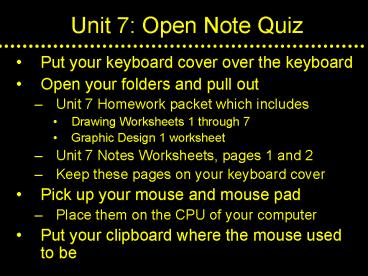 presentation player overlay