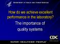 How do we achieve excellent performance in the laboratory PowerPoint PPT Presentation