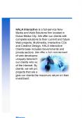 HALA Interactive is a full-service New Media and Web Solutions firm located in Dubai Media City. We offer our clients with complete solutions to their current and future Web projects, Multimedia, Interactive CDs and Creative Design. HALA Interactive PowerPoint PPT Presentation