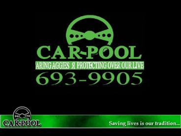 CARPOOL 20082009