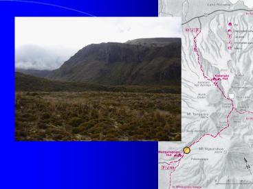 Mt Ngauruhoe and its lava flows
