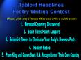 Tabloid Headlines PowerPoint PPT Presentation