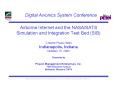 Airborne Internet and the NASASATS Simulation and Integration Test Bed SIB Crowne Plaza Hotel Indian PowerPoint PPT Presentation