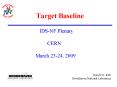 Target Baseline PowerPoint PPT Presentation