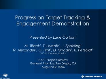 Thesis Defense Presentation