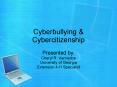 Cyberbullying PowerPoint PPT Presentation