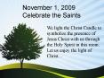 November 1, 2009 PowerPoint PPT Presentation