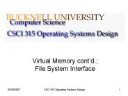 Virtual Memory cont