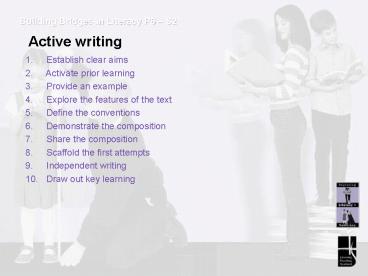 Building Bridges in Literacy P6 S2