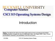 Abstract View of System Components