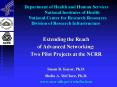 Department of Health and Human Services National Institutes of Health National Center for Research R PowerPoint PPT Presentation