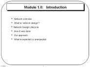 Module 1.0:  Introduction