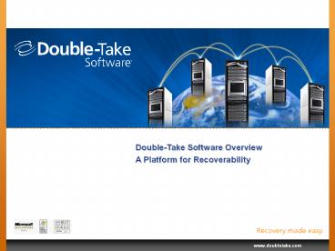 Double-Take Software Overview