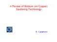 A%20Review%20of%20Niobium%20(on%20Copper)%20Sputtering%20Technology PowerPoint PPT Presentation