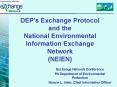 DEPs Exchange Protocol and the National Environmental Information Exchange Network NEIEN PowerPoint PPT Presentation