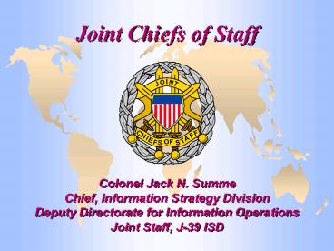 Joint Chiefs of Staff