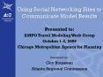 Using Social Networking Sites to Communicate Model Results PowerPoint PPT Presentation