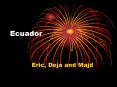 Ecuador PowerPoint PPT Presentation
